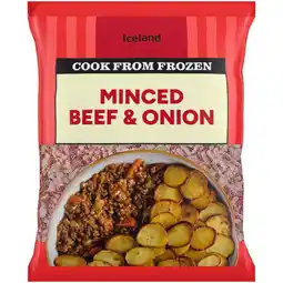 Iceland Iceland Minced Beef & Onion 600g offer