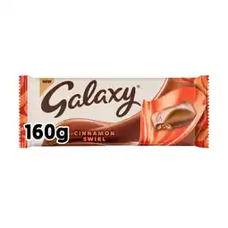 Iceland Galaxy Cinnamon Swirl Chocolate Bar 160g offer