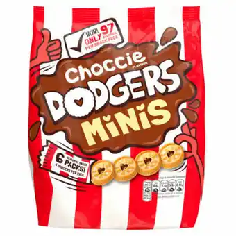 Asda Choccie Dodgers Minis Snack Packs offer