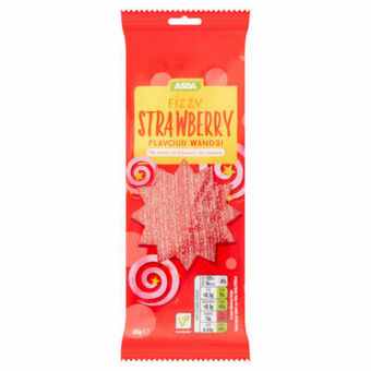 Asda ASDA Fizzy Strawberry Flavour Wands offer