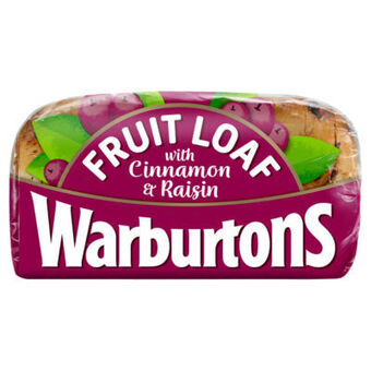 Asda Warburtons Fruit Loaf with Cinnamon & Raisin offer