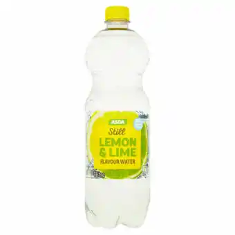 Asda ASDA No Added Sugar Lemon & Lime Flavoured Still Water Bottle offer