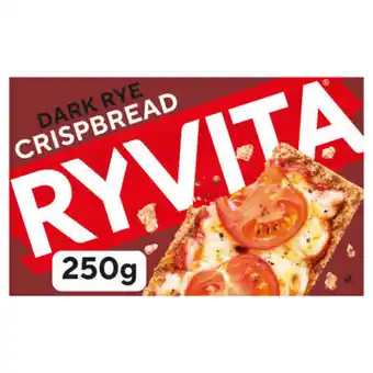 Asda Ryvita Dark Rye Crispbread offer