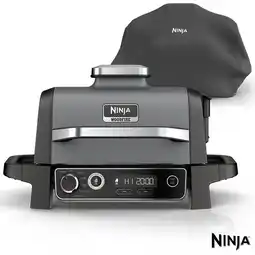 Costco Ninja OG703UK Woodfire Electric BBQ Grill & Smoker in Grey offer