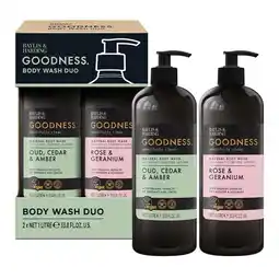 Costco Baylis & Harding, Goodness Bodywash, 2 x 1L offer