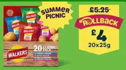 Asda Walkers summer picnic offer