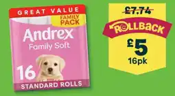 Asda Andrex family soft offer