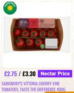 Sainsbury's Sainsbury's Vittoria Cherry Vine Tomatoes offer