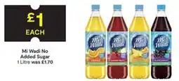 SuperValu Mi Wadi no added sugar offer