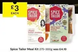 SuperValu Spice Tailor Meal Kit offer
