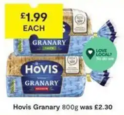 SuperValu Hovis Granary offer