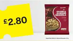 SuperValu SuperValu Raisin & Almond Granola offer