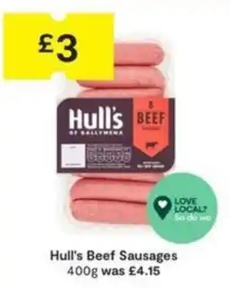 SuperValu Hull's Beef Sausages offer