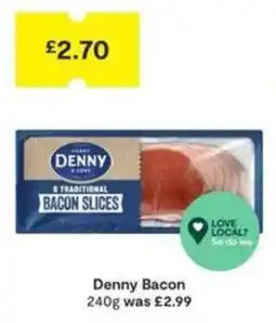 SuperValu Denny bacon slices offer