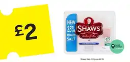 SuperValu Shaws crumbed ham offer
