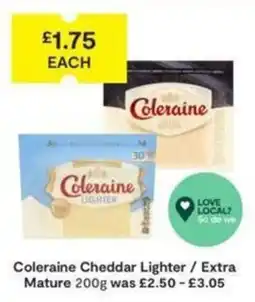 SuperValu Coleraine cheddar lighter / extra mature offer