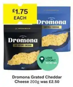 SuperValu Dromona Grated Cheddar Cheese offer