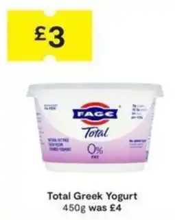 SuperValu Fage total greek yogurt offer