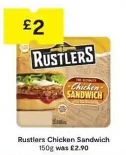 SuperValu Rustlers chicken sandwich offer