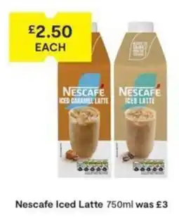SuperValu Nescafe iced latte offer