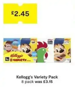 SuperValu Kellogg's variety pack offer