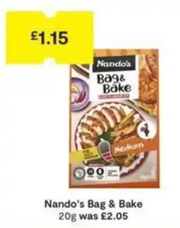 SuperValu Nando's Bag & Bake offer