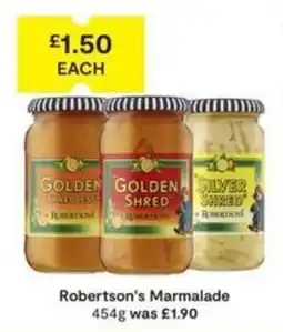 SuperValu Robertson's Marmalade offer