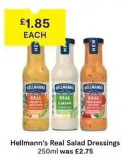 SuperValu Hellmann's real salad dressings offer