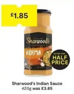 SuperValu Sharwood's Indian Sauce offer