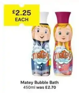 SuperValu Matey bubble bath offer