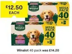 SuperValu Winalot dog food offer