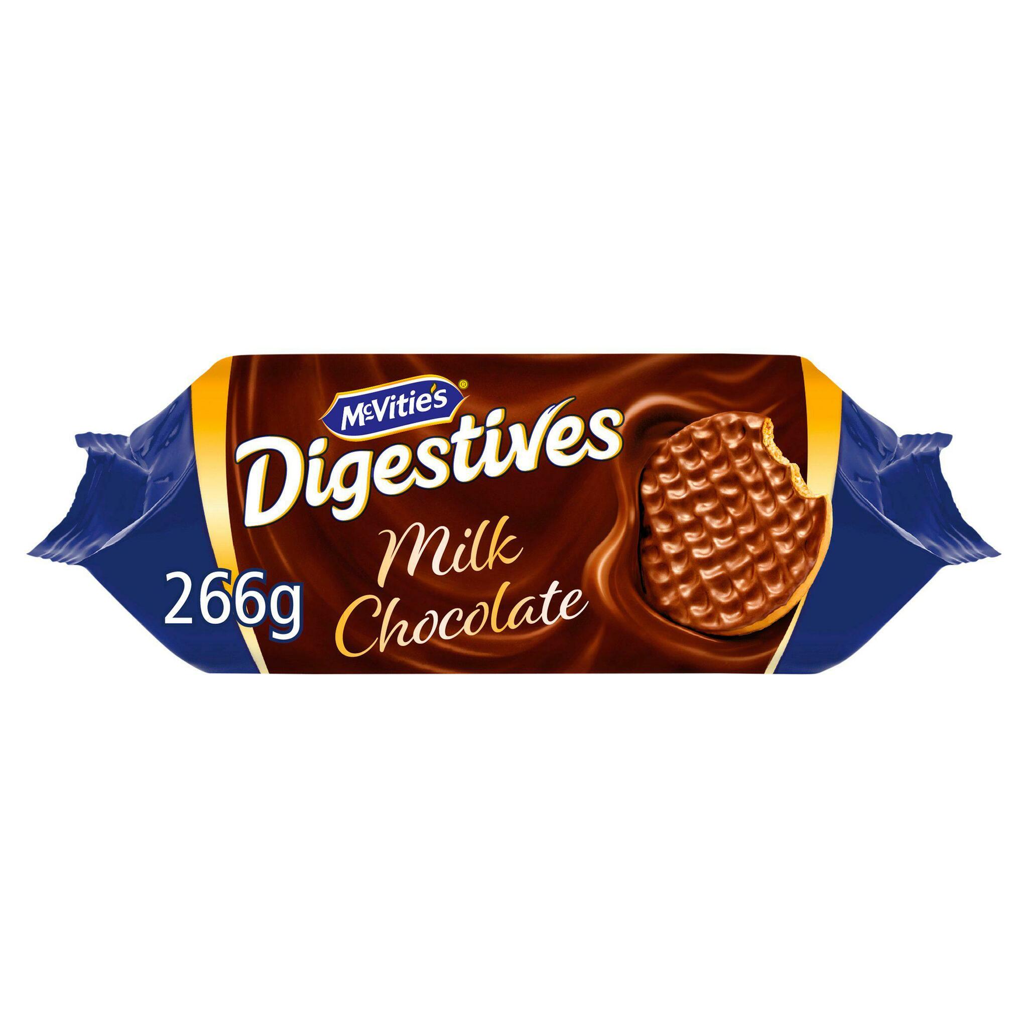 McVitie's Milk Chocolate Digestives Biscuits 266g offer at Sainsbury's