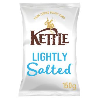 Sainsbury's Kettle Chips Lightly Salted Sharing Crisps 150g offer
