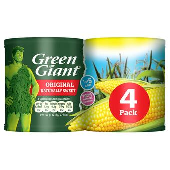 Sainsbury's Green Giant Original Sweet Corn x4 198g offer