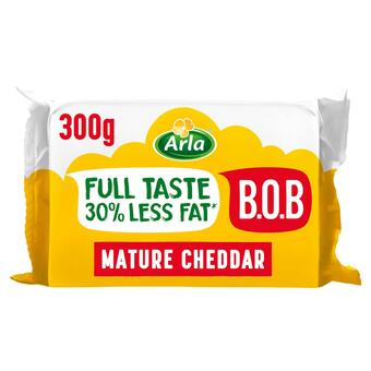 Sainsbury's Arla BOB Mature Cheddar 300g offer