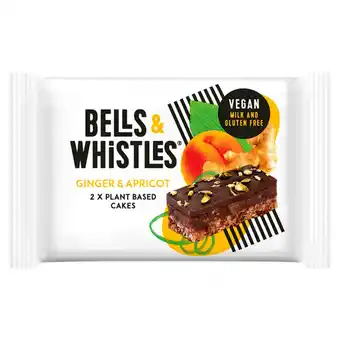 Sainsbury's Bells & Whistles Ginger & Apricot Cake Slices x2 40g offer