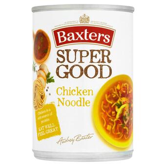 Sainsbury's Baxters Super Good Chicken Noodle Soup 400g offer