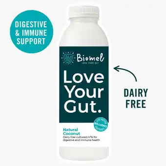 Sainsbury's Biomel Natural Dairy Free Coconut Probiotic Drink 510ml offer