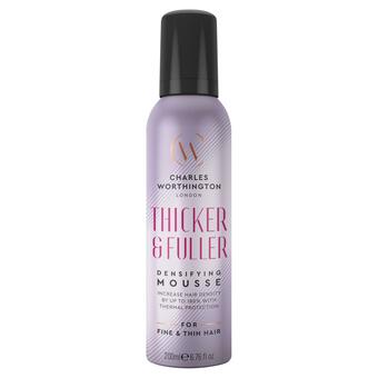 Sainsbury's Charles Worthington London Thicker & Fuller Densifying Mousse 200ml offer