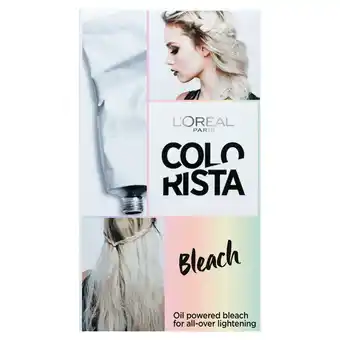 Sainsbury's Colorista Effect Bleach Hair offer