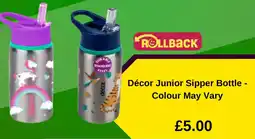 Asda Décor Junior Sipper Bottle offer