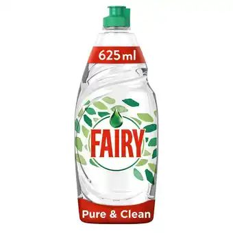 Sainsbury's Fairy Pure & Clean Original Washing Up Liquid 625ml offer