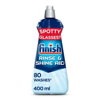Sainsbury's Finish Dishwasher Rinse Aid Shine & Protect Original 400 ml offer
