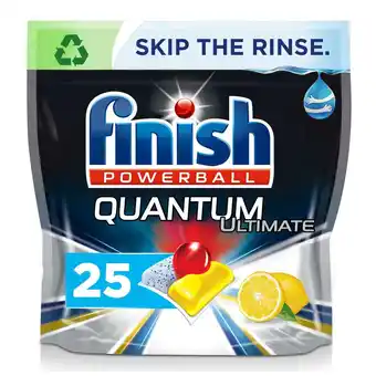 Sainsbury's Finish Quantum Ultimate Dishwasher Tablets Lemon x25 offer