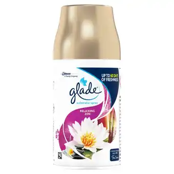 Sainsbury's Glade Auto Spray Refill, Relaxng Zen 269ml offer