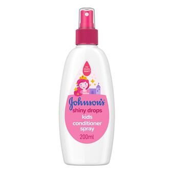 Sainsbury's Johnson's Shiny Drops Kids Conditioner Spray 200ml offer