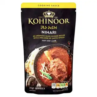 Sainsbury's Kohinoor Old Delhi Nihari Cooking Sauce 375g offer