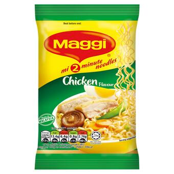 Sainsbury's Maggi 2 Minute Chicken Flavour Noodles 75g offer