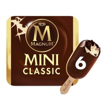 Sainsbury's Magnum Mini Classic Ice Cream 6x55ml offer