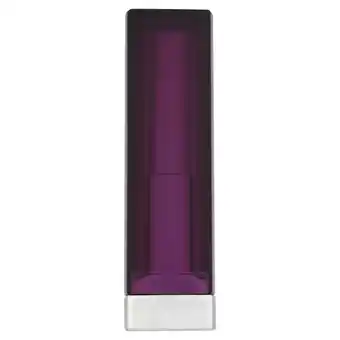 Sainsbury's Maybelline Color Sensational Purple Lipstick 240 Galactic Mauve offer